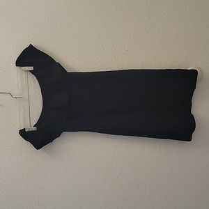 Sailor-sailor black mini dress XS